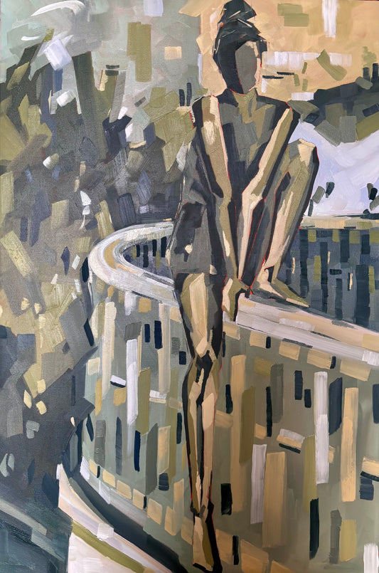 ATHENIAN GIRL - Sophie Alliott | Artist in London | Framed Form & Sculptures