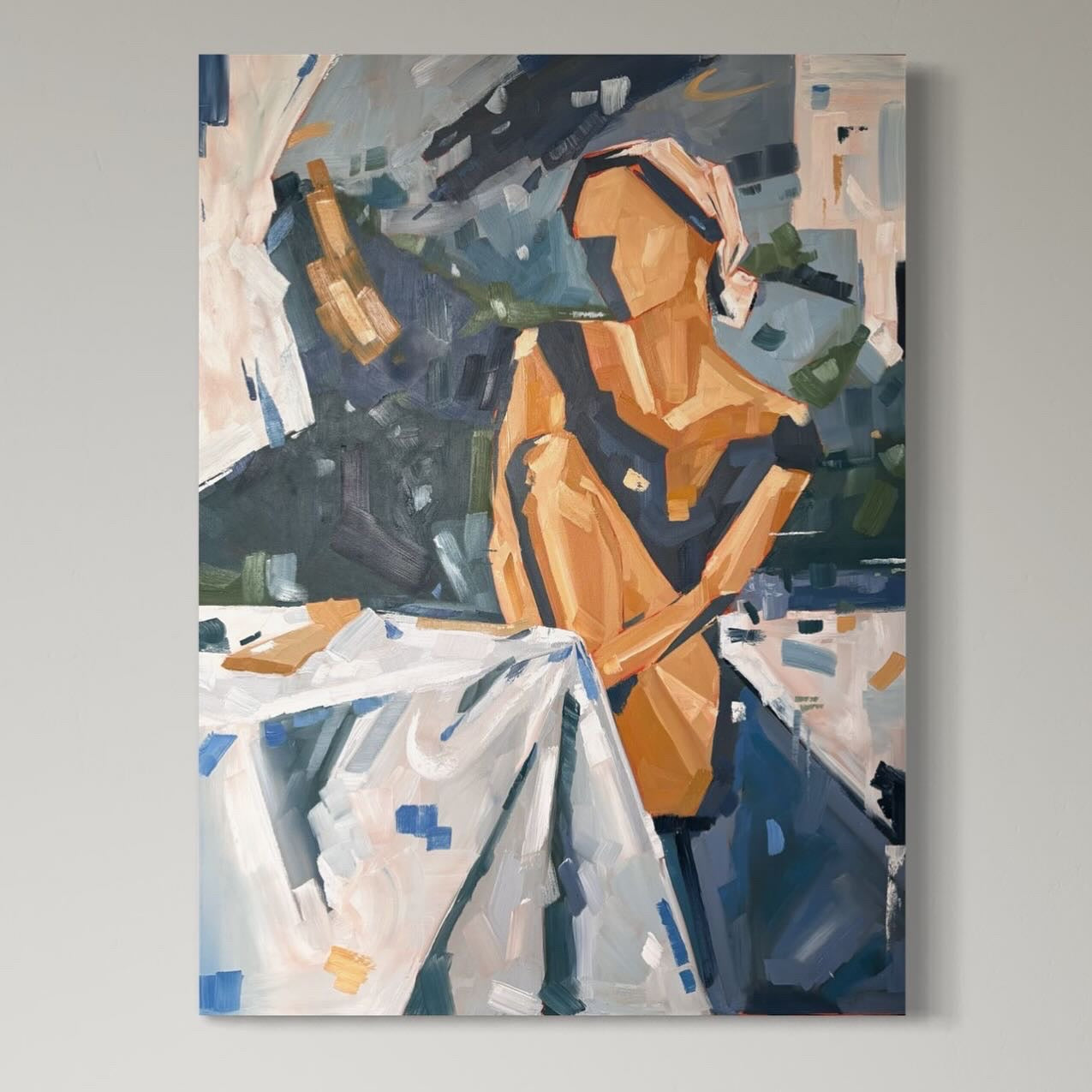 GIRL IN PROVENCE - Sophie Alliott | Artist in London | Framed Form & Sculptures