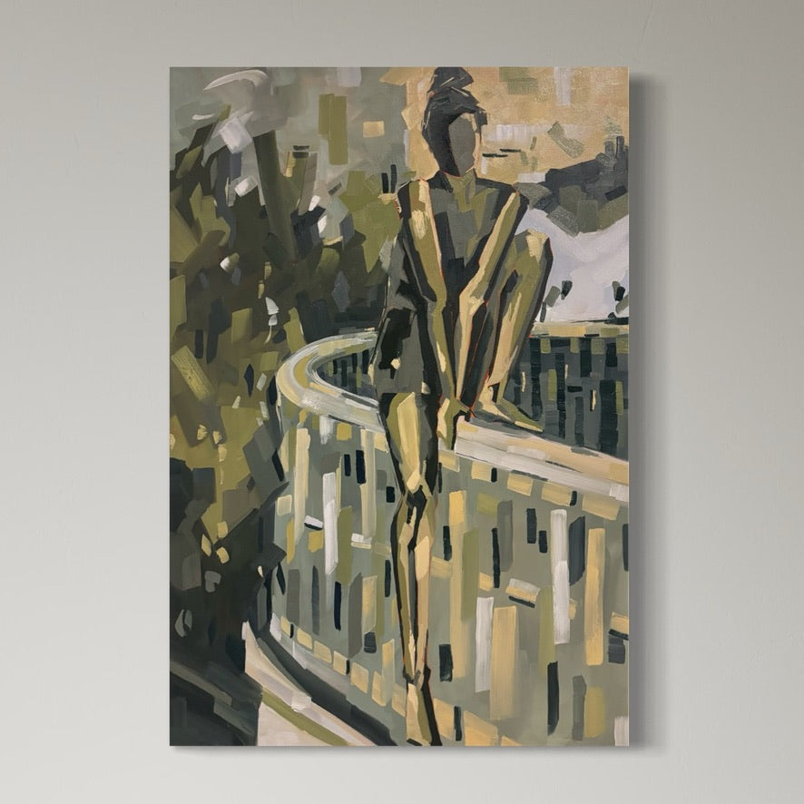 ATHENIAN GIRL - Sophie Alliott | Artist in London | Framed Form & Sculptures