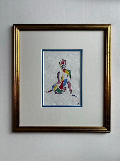 Spring Days - Sophie Alliott | Artist in London | Framed Form & Sculptures