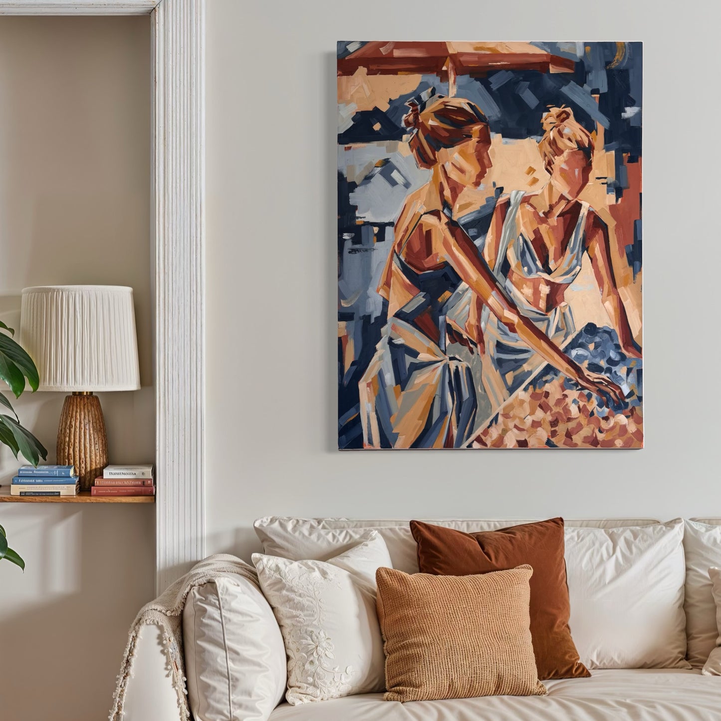 MARKET DAY - Sophie Alliott | Artist in London | Framed Form & Sculptures