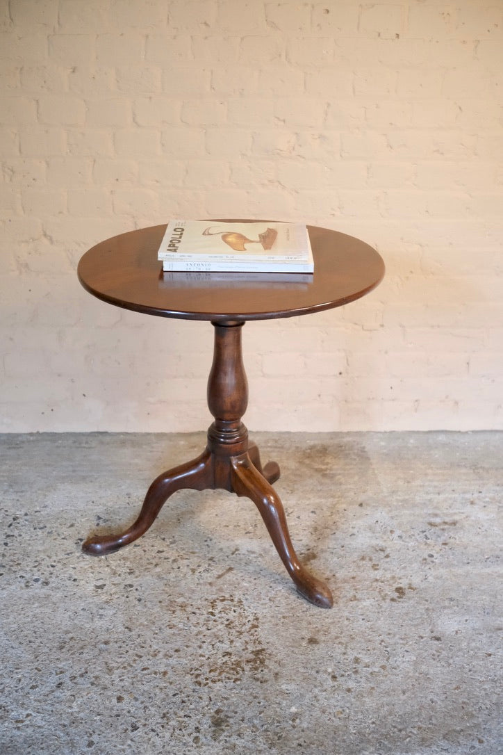 GEORGIAN MAHOGANY TRIPOD TABLE - Sophie Alliott | Artist in London | Framed Form & Sculptures