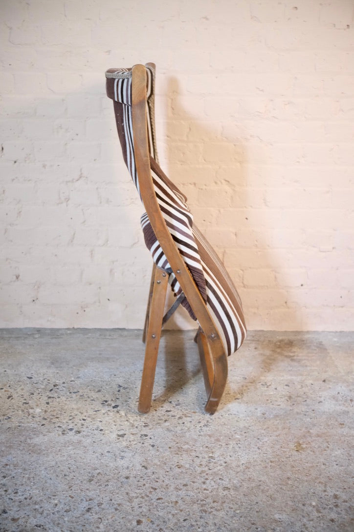 MID CENTURY FOLDING CHAIR - Sophie Alliott | Artist in London | Framed Form & Sculptures