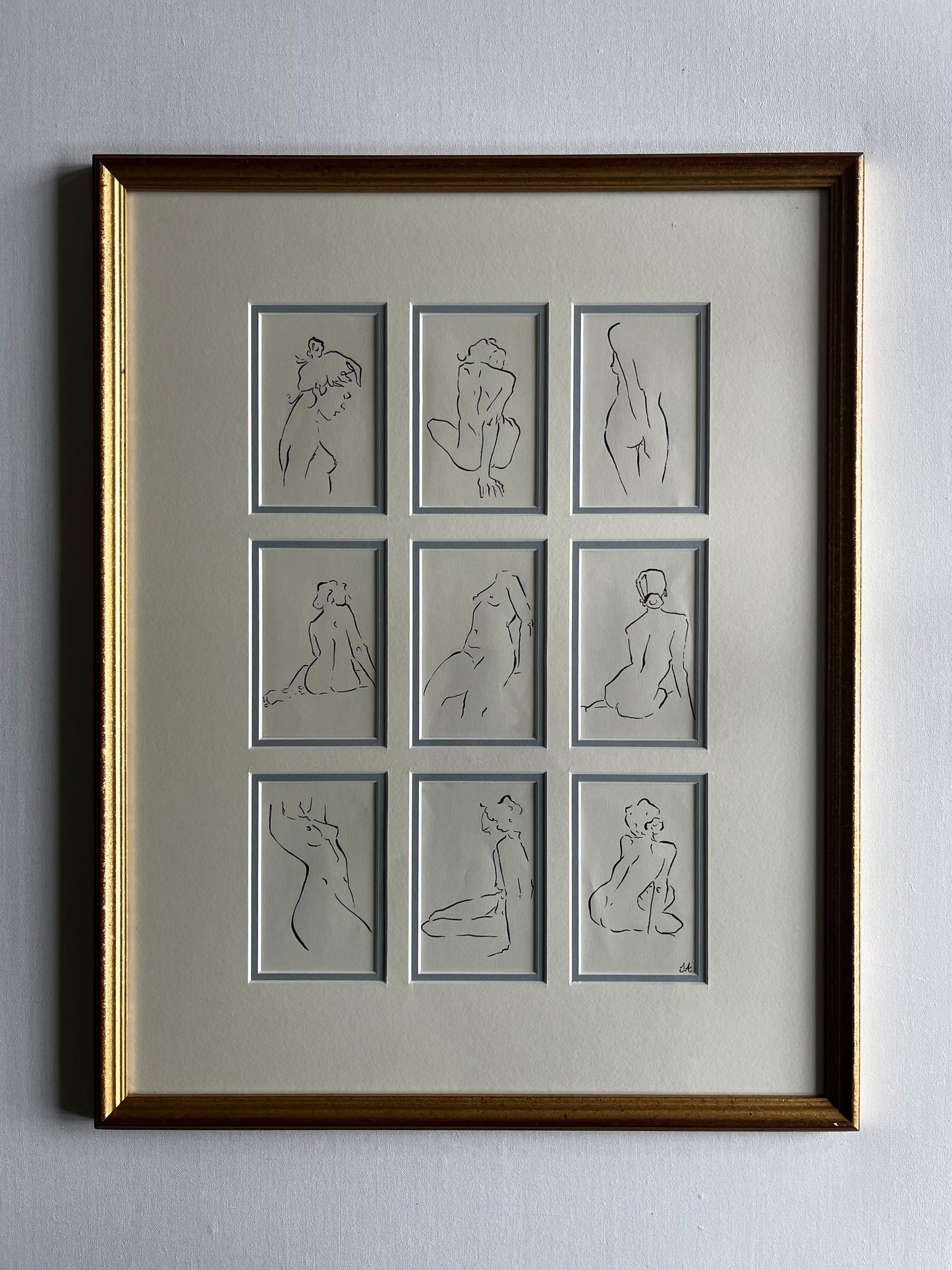 A Day in the Life (Blue) - Sophie Alliott | Artist in London | Framed Form & Sculptures