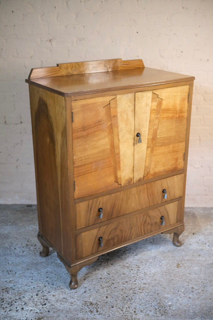 EARLY 20C WALNUT SIDE CABINET - Sophie Alliott | Artist in London | Framed Form & Sculptures