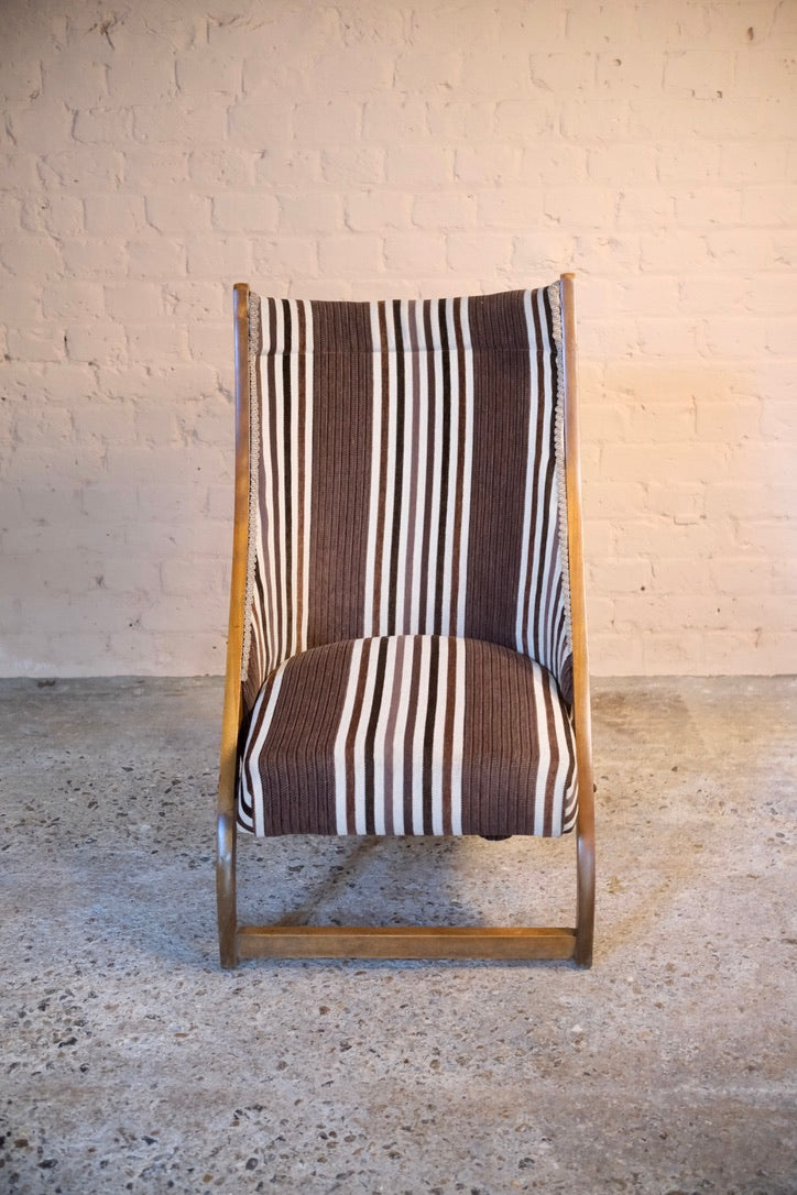 MID CENTURY FOLDING CHAIR - Sophie Alliott | Artist in London | Framed Form & Sculptures