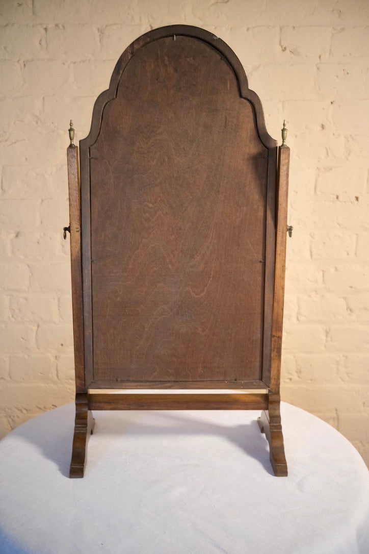 EDWARDIAN WALNUT MIRROR - Sophie Alliott | Artist in London | Framed Form & Sculptures