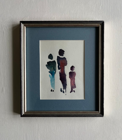 En Famille - Sophie Alliott | Artist in London | Framed Form & Sculptures