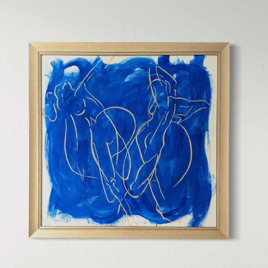 Dancers - Sophie Alliott | Artist in London | Framed Form & Sculptures