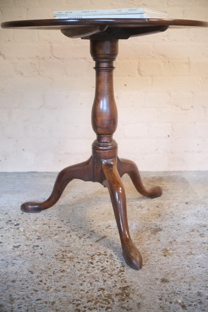 GEORGIAN MAHOGANY TRIPOD TABLE - Sophie Alliott | Artist in London | Framed Form & Sculptures