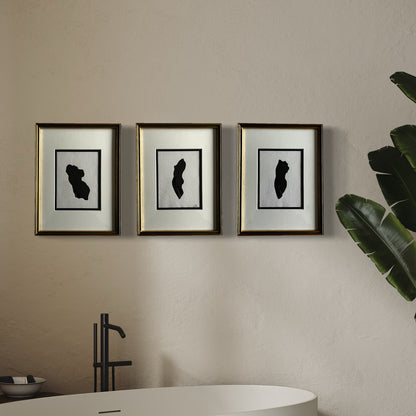 Three Silhouettes - Sophie Alliott | Artist in London | Framed Form & Sculptures