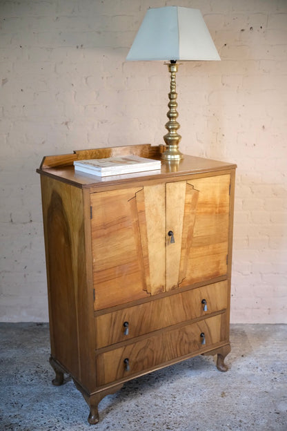 EARLY 20C WALNUT SIDE CABINET - Sophie Alliott | Artist in London | Framed Form & Sculptures