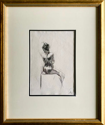 Classical Repose - Sophie Alliott | Artist in London | Framed Form & Sculptures