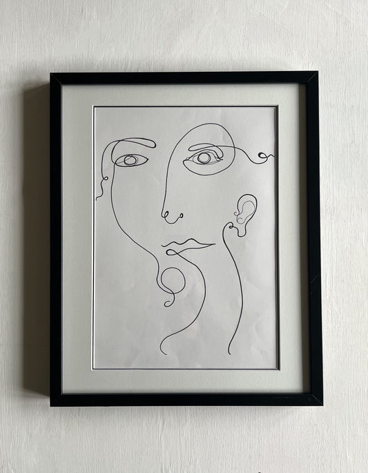 Four Lines - Sophie Alliott | Artist in London | Framed Form & Sculptures