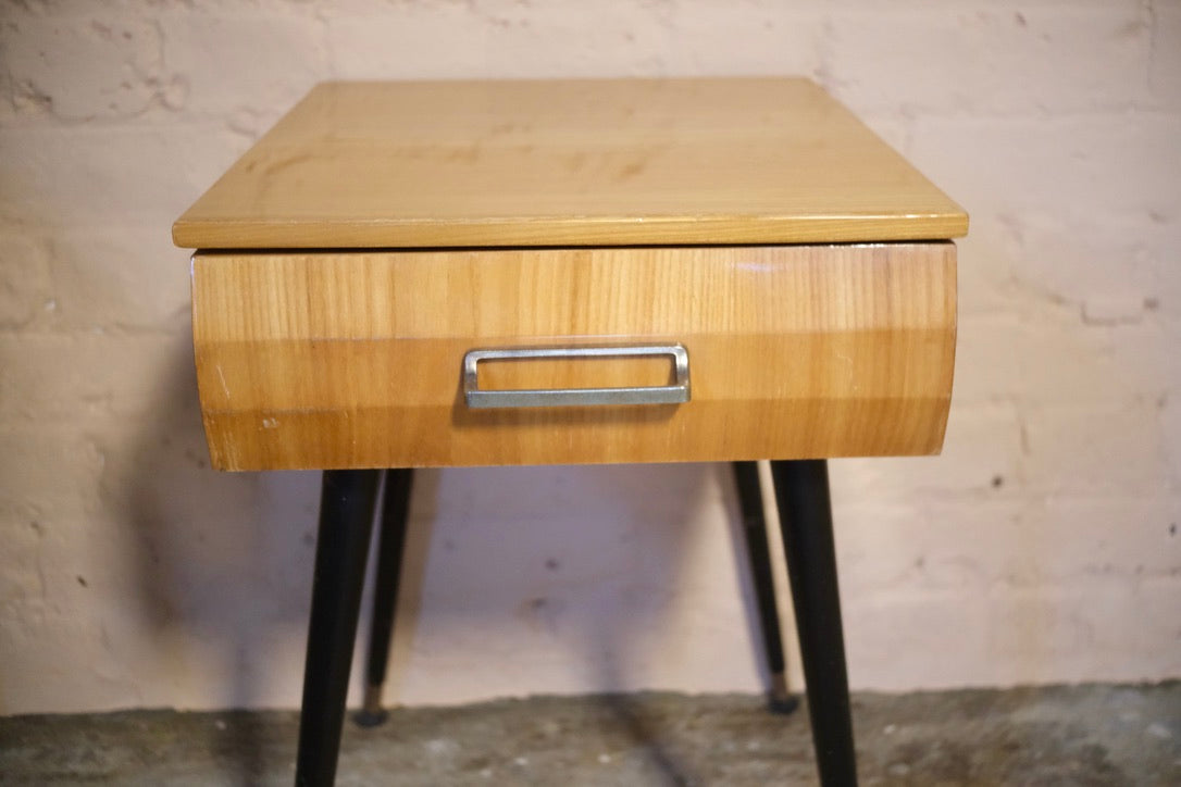 A PAIR OF MEREDEW HIGH GLOSS SIDE TABLES - Sophie Alliott | Artist in London | Framed Form & Sculptures