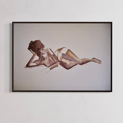 Resting - Sophie Alliott | Artist in London | Framed Form & Sculptures