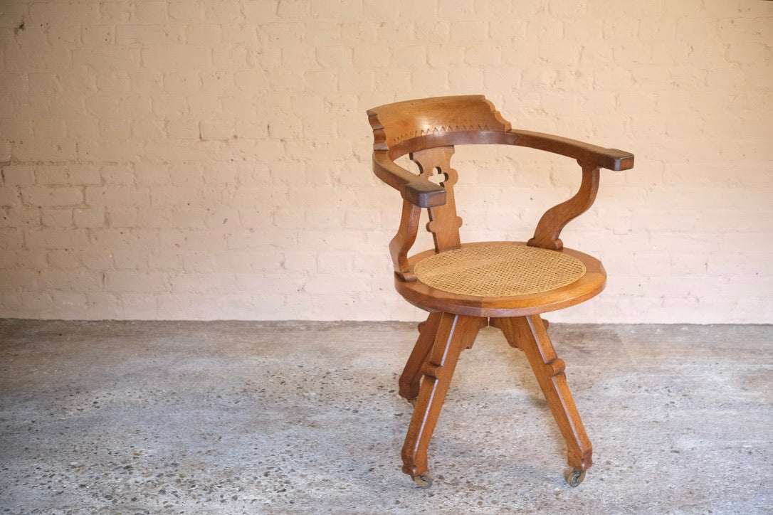 OAK FRAMED CANE SEAT - Sophie Alliott | Artist in London | Framed Form & Sculptures