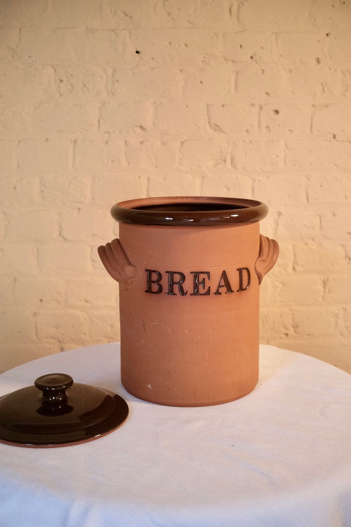 TERRACOTTA BREAD BIN - Sophie Alliott | Artist in London | Framed Form & Sculptures