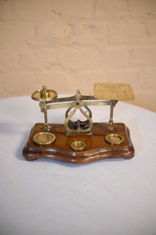 VINTAGE POSTAL SCALES - Sophie Alliott | Artist in London | Framed Form & Sculptures