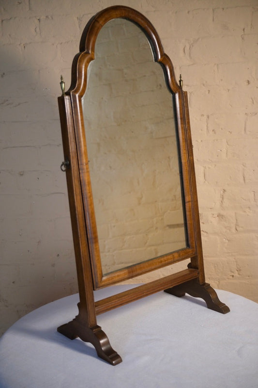 EDWARDIAN WALNUT MIRROR - Sophie Alliott | Artist in London | Framed Form & Sculptures