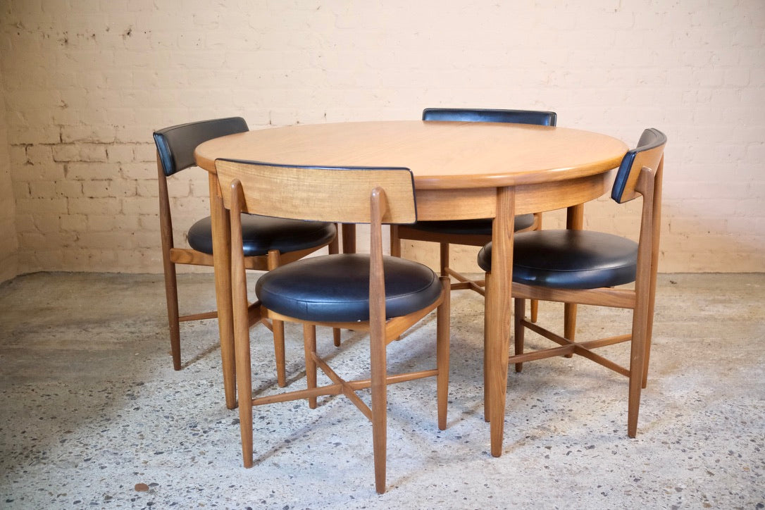 ICONIC G PLAN DINING TABLE & CHAIRS - Sophie Alliott | Artist in London | Framed Form & Sculptures