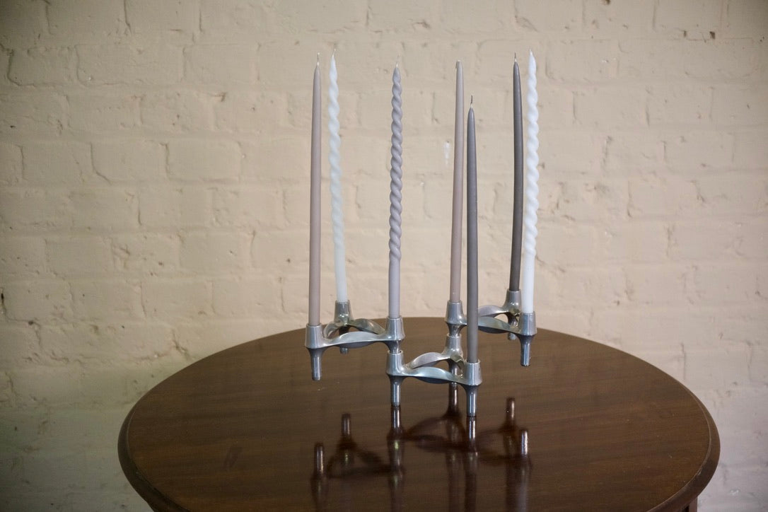 SWEDISH STACKING CANDLE HOLDERS - Sophie Alliott | Artist in London | Framed Form & Sculptures