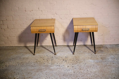 A PAIR OF MEREDEW HIGH GLOSS SIDE TABLES - Sophie Alliott | Artist in London | Framed Form & Sculptures