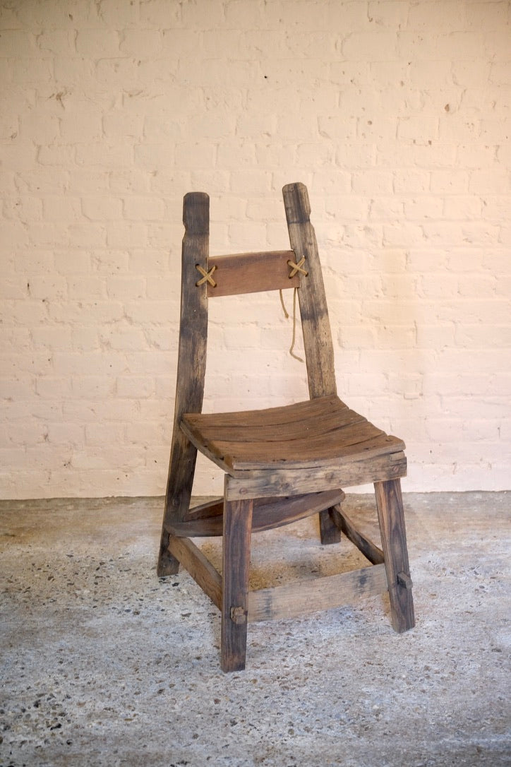 RUSTIC CHAIR - Sophie Alliott | Artist in London | Framed Form & Sculptures