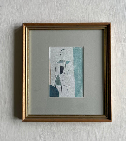 En Toilette 1 - Sophie Alliott | Artist in London | Framed Form & Sculptures