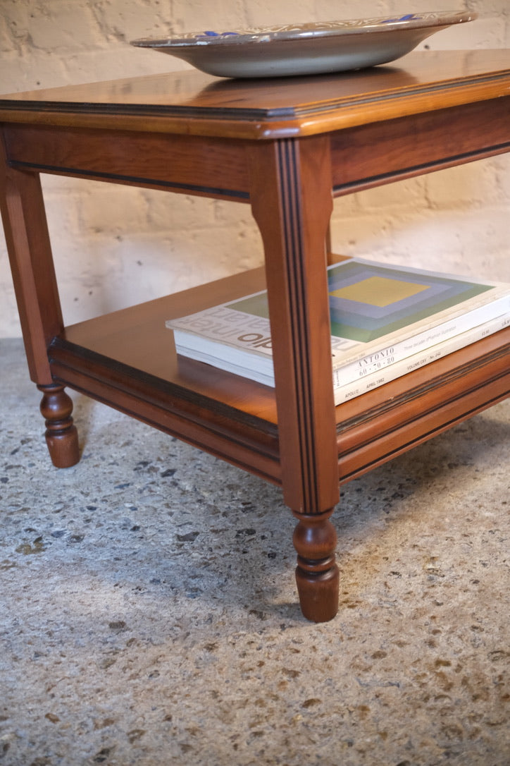 MID CENTURY DUCAL TWO TIER TABLE - Sophie Alliott | Artist in London | Framed Form & Sculptures