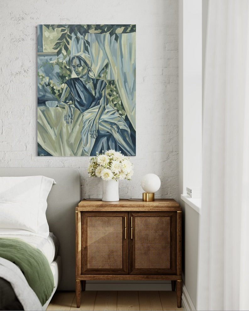 TAVERNA MORNING 2 - Sophie Alliott | Artist in London | Framed Form & Sculptures