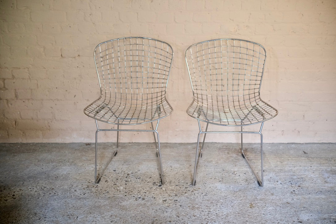 HARRY BERTOIA KNOLL STYLE BASKET CHAIRS - Sophie Alliott | Artist in London | Framed Form & Sculptures