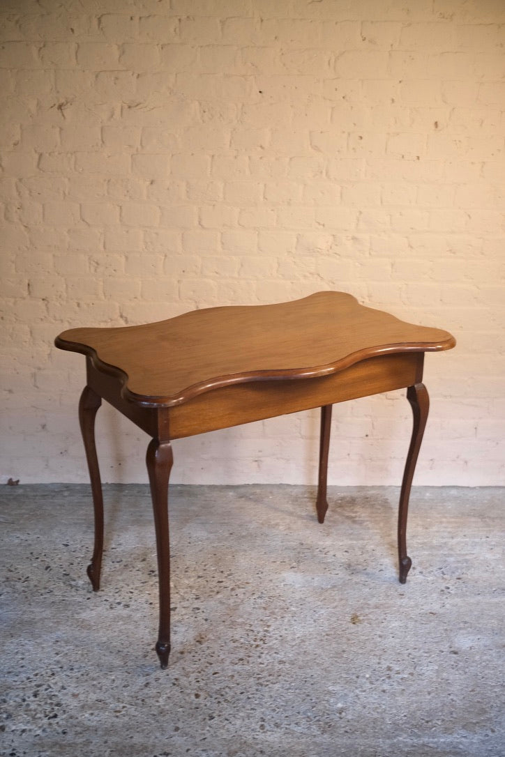 EDWARDIAN MAHOGANY TABLE - Sophie Alliott | Artist in London | Framed Form & Sculptures