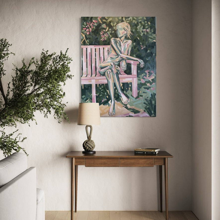 LAZY SUMMER DAYS - Sophie Alliott | Artist in London | Framed Form & Sculptures