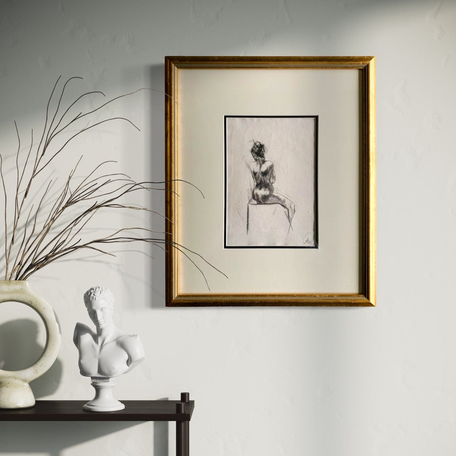 Classical Repose - Sophie Alliott | Artist in London | Framed Form & Sculptures