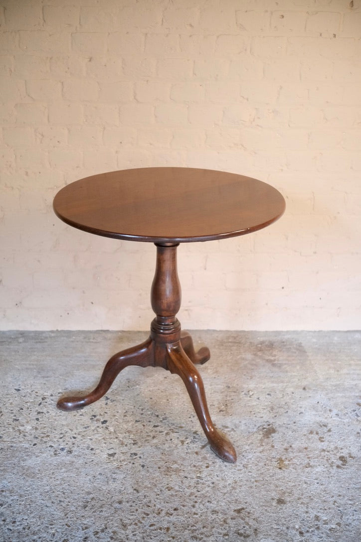 GEORGIAN MAHOGANY TRIPOD TABLE - Sophie Alliott | Artist in London | Framed Form & Sculptures