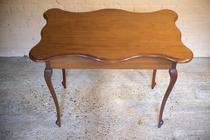 EDWARDIAN MAHOGANY TABLE - Sophie Alliott | Artist in London | Framed Form & Sculptures