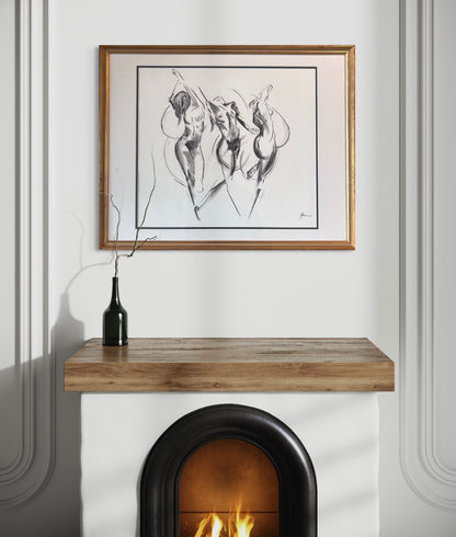 Dancers Reimagined - Sophie Alliott | Artist in London | Framed Form & Sculptures