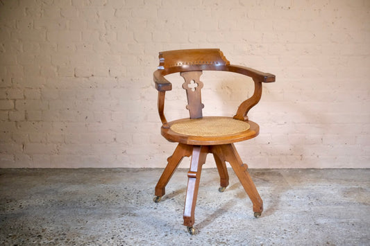 OAK FRAMED CANE SEAT - Sophie Alliott | Artist in London | Framed Form & Sculptures