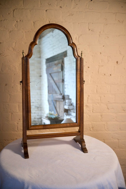 EDWARDIAN WALNUT MIRROR - Sophie Alliott | Artist in London | Framed Form & Sculptures