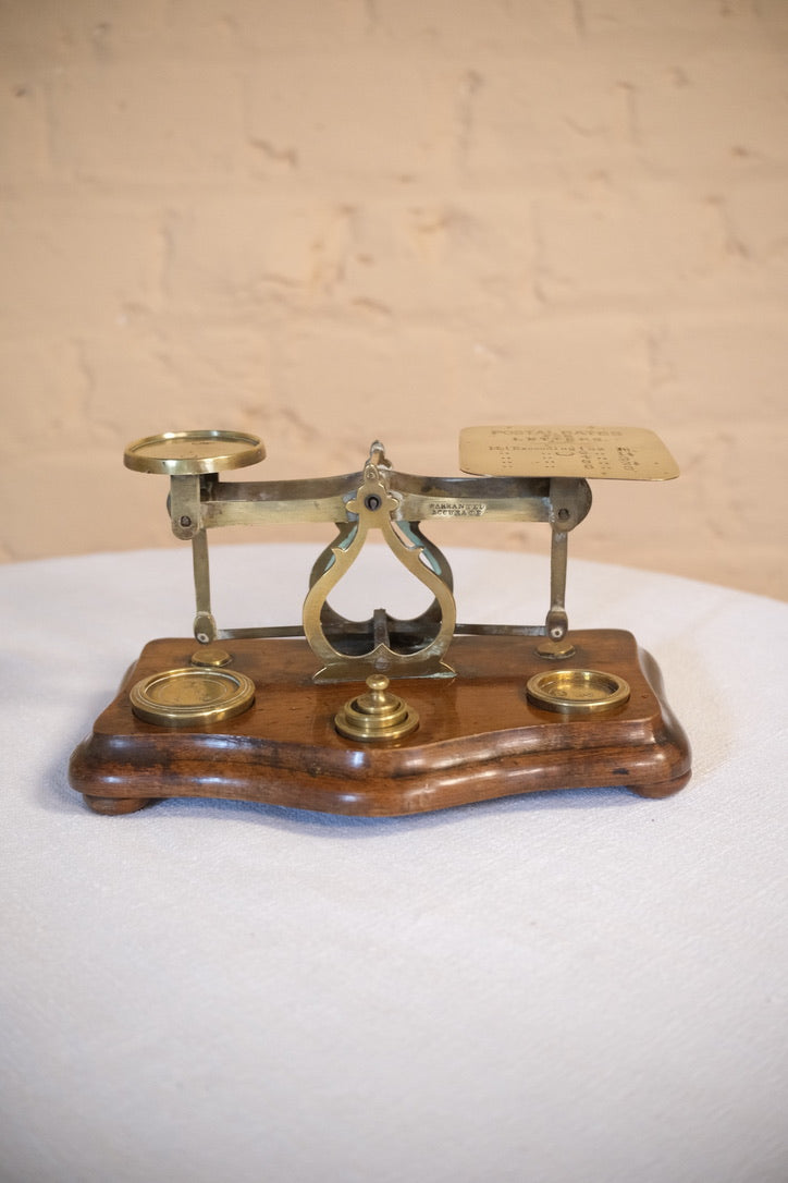 VINTAGE POSTAL SCALES - Sophie Alliott | Artist in London | Framed Form & Sculptures