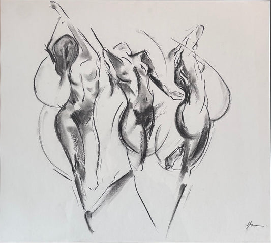 Dancers Reimagined - Sophie Alliott | Artist in London | Framed Form & Sculptures