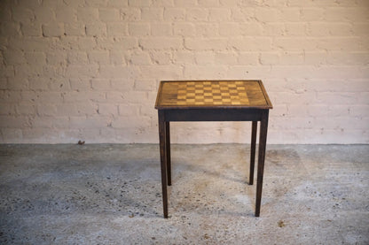 ROSEWOOD & SATINWOOD CHESS TABLE - Sophie Alliott | Artist in London | Framed Form & Sculptures