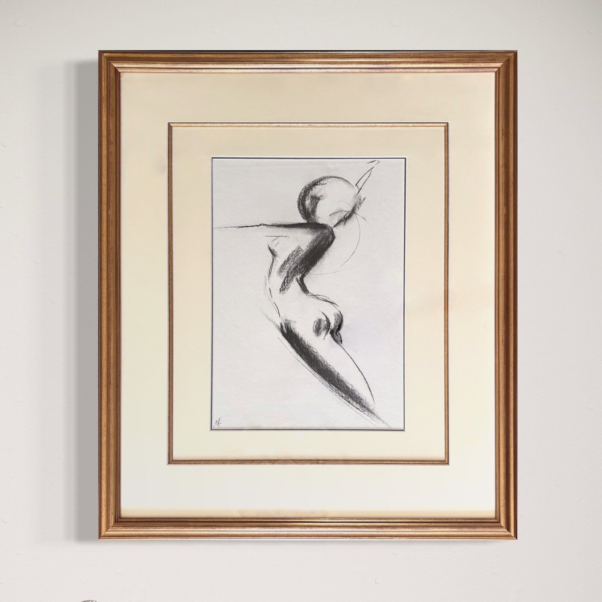 DANCING IN THE MOON - Sophie Alliott | Artist in London | Framed Form & Sculptures