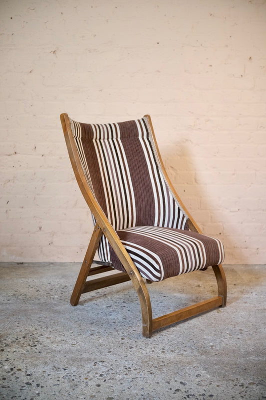 MID CENTURY FOLDING CHAIR - Sophie Alliott | Artist in London | Framed Form & Sculptures