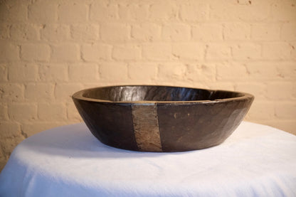 VINTAGE CHINESE WOODEN BOWL - Sophie Alliott | Artist in London | Framed Form & Sculptures