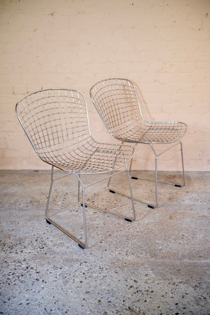 HARRY BERTOIA KNOLL STYLE BASKET CHAIRS - Sophie Alliott | Artist in London | Framed Form & Sculptures