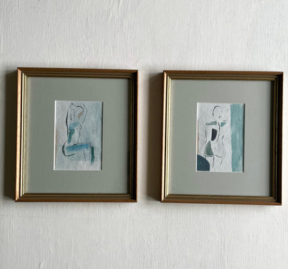 En Toilette 1 - Sophie Alliott | Artist in London | Framed Form & Sculptures