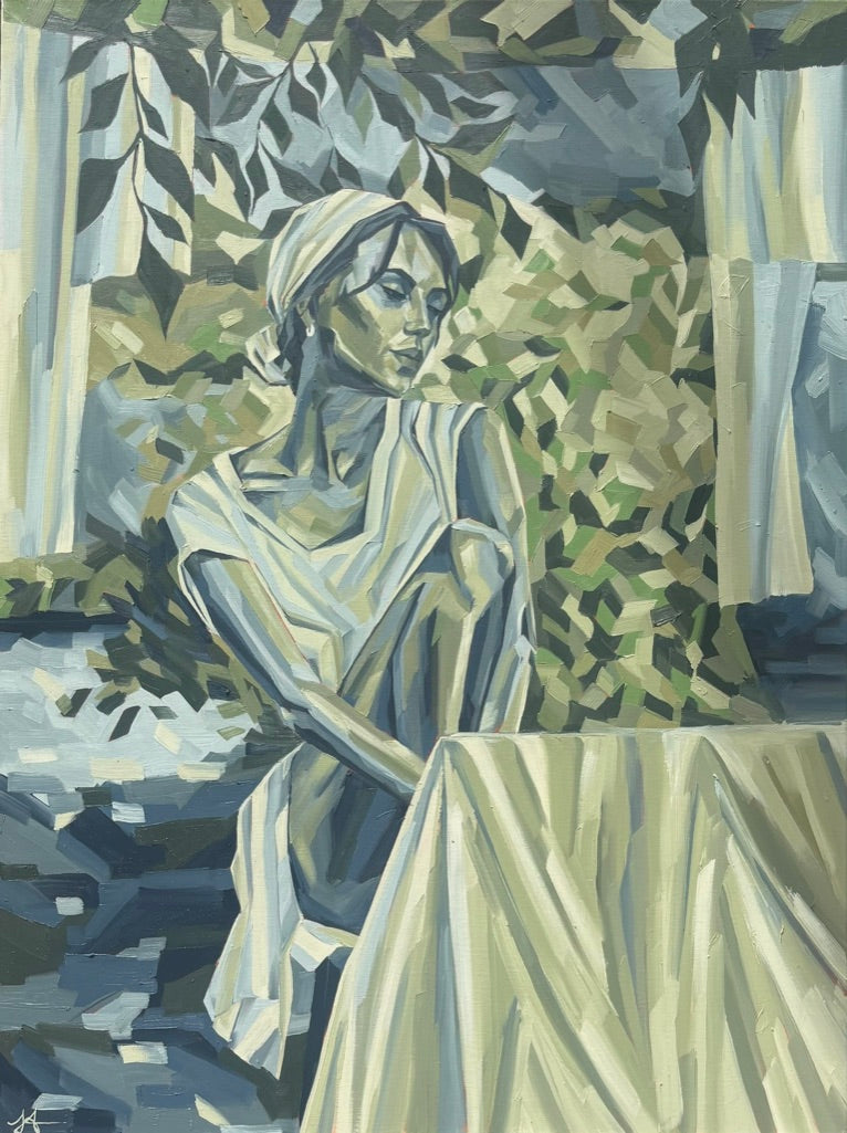 TAVERNA MORNING 1 - Sophie Alliott | Artist in London | Framed Form & Sculptures
