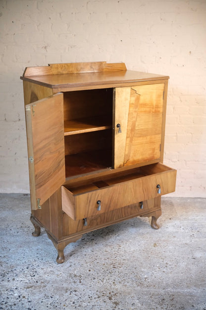 EARLY 20C WALNUT SIDE CABINET - Sophie Alliott | Artist in London | Framed Form & Sculptures